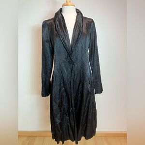 EILEEN FISHER - CRINKLE SATIN COAT